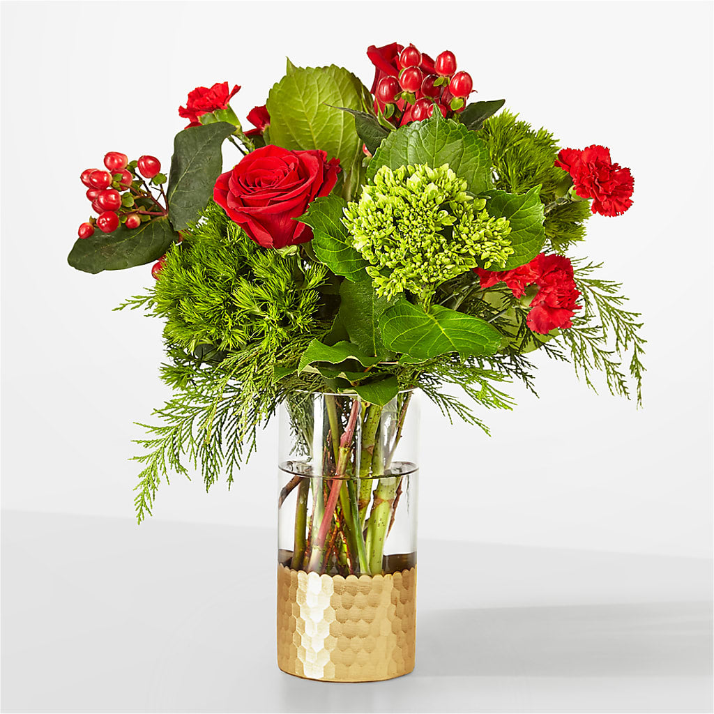 Plaid Throw Bouquet – Bush Flower Shop, North Augusta SC