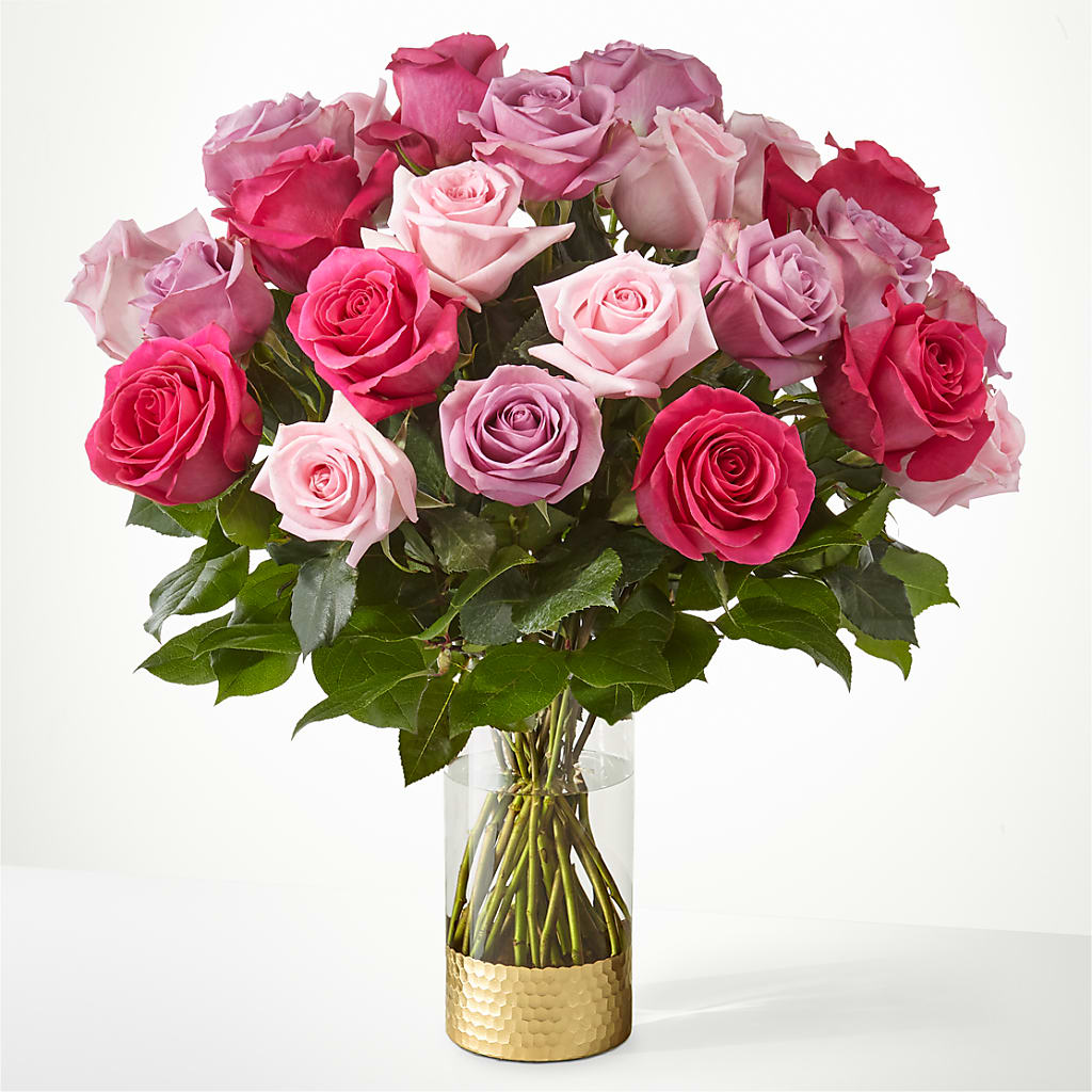Pure Beauty Mixed Roses – Bush Flower Shop, North Augusta SC