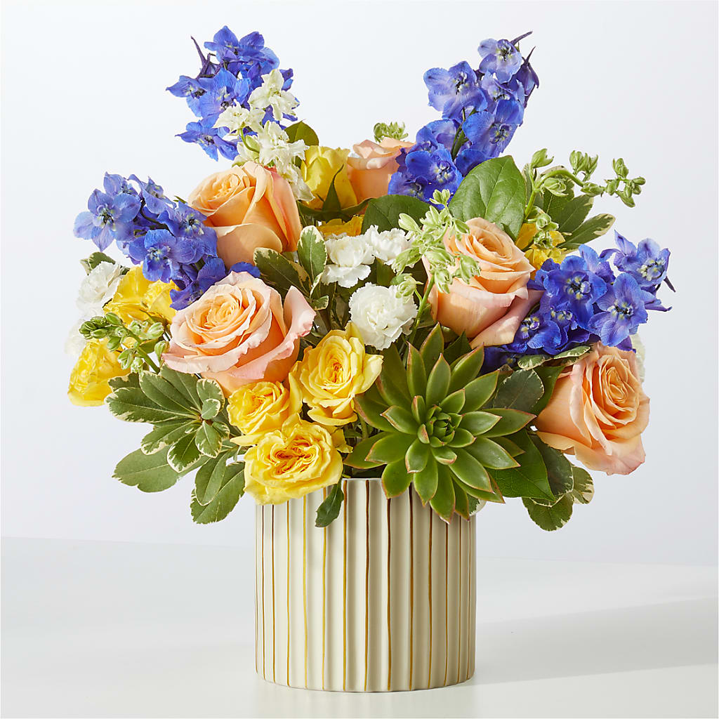 Cobalt Reverie Bouquet – Bush Flower Shop, North Augusta SC