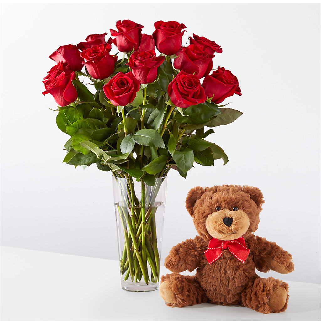 Romantic Long Stem Red Rose Bouquet Bundles – Bush Flower Shop, North Augusta SC