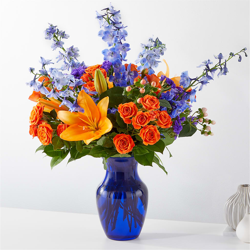 Radiant Citrus Bouquet – Bush Flower Shop, North Augusta SC