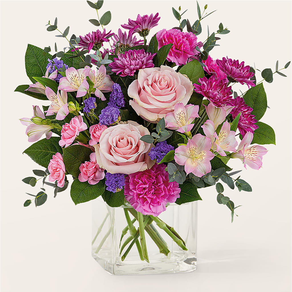 Rosy Radiance Bouquet – Bush Flower Shop, North Augusta SC