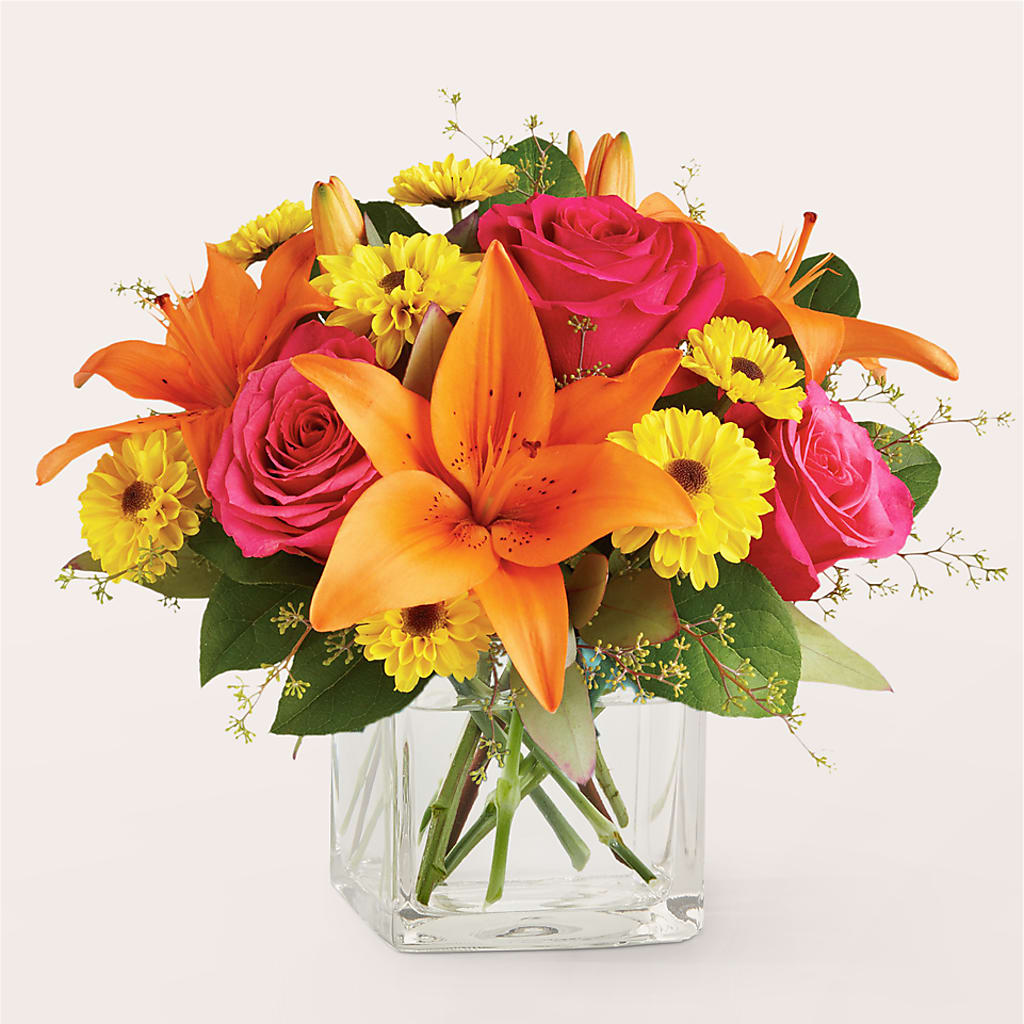 Neon Lights Bouquet – Bush Flower Shop, North Augusta SC