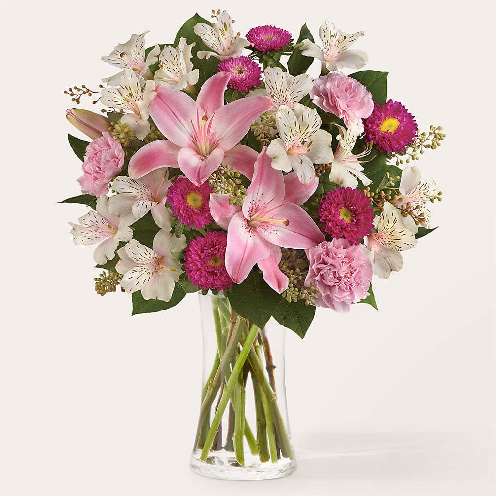 Feeling Fuchsia Bouquet – Bush Flower Shop, North Augusta SC