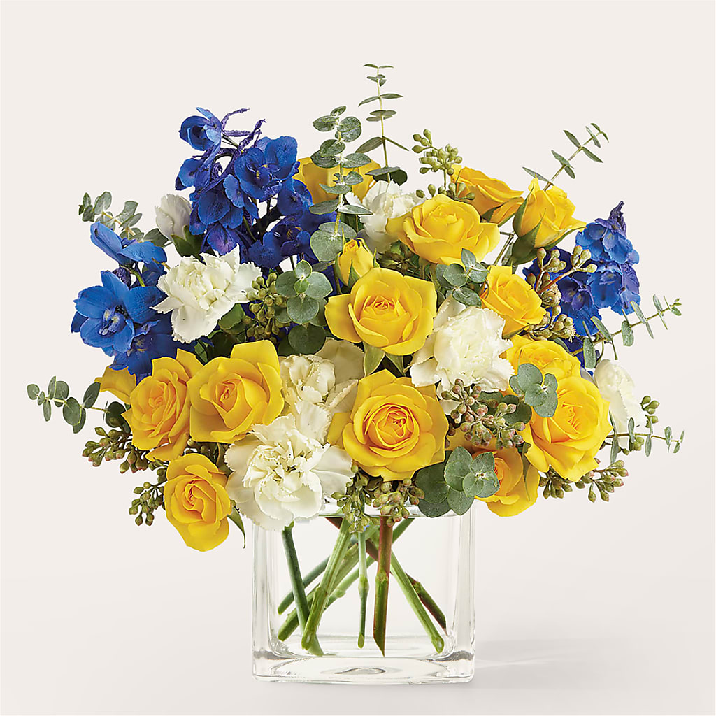 Sparkling Citrine Bouquet – Bush Flower Shop, North Augusta SC