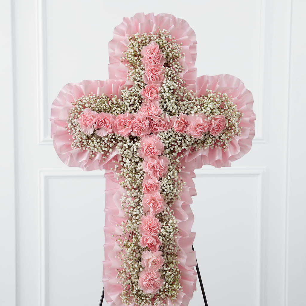 Angel's Cross Easel – Bush Flower Shop, North Augusta SC