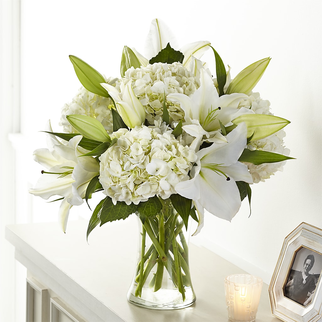 Compassionate Lily Bouquet – Bush Flower Shop, North Augusta SC