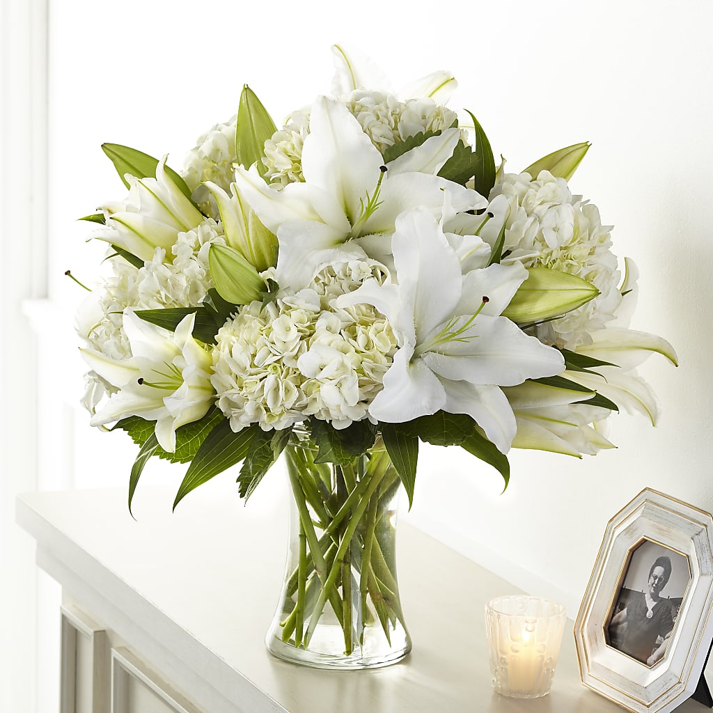 Compassionate Lily Bouquet – Bush Flower Shop, North Augusta SC
