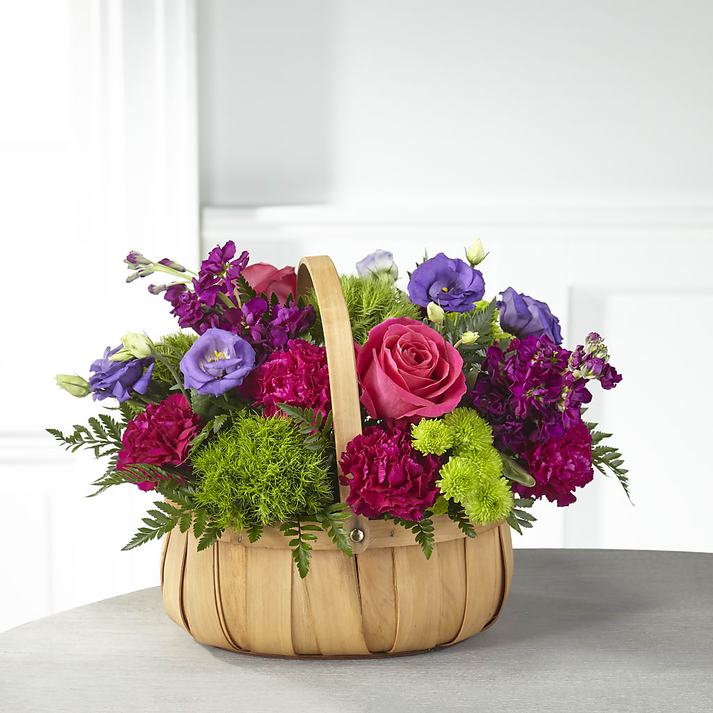 Serene Sanctuary Basket – Bush Flower Shop, North Augusta SC