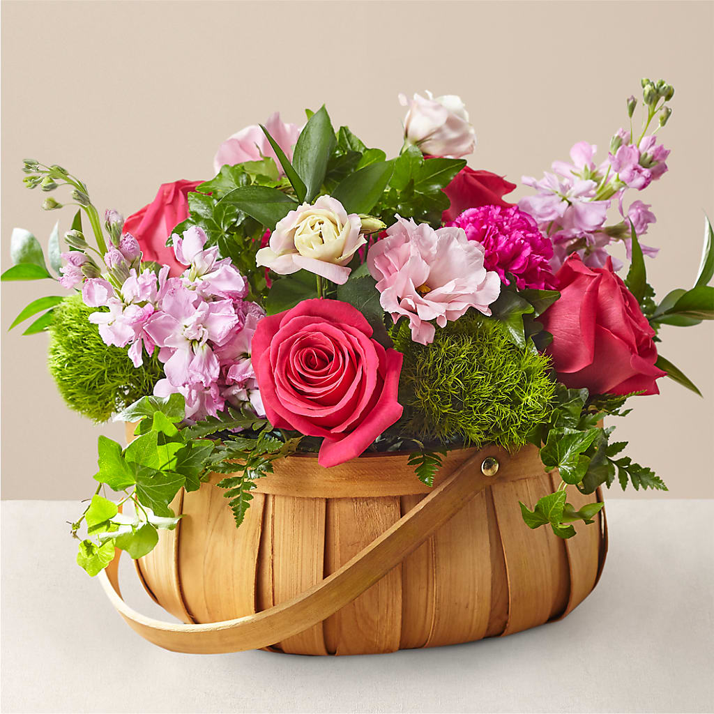 Radiance in Bloom Basket – Bush Flower Shop, North Augusta SC