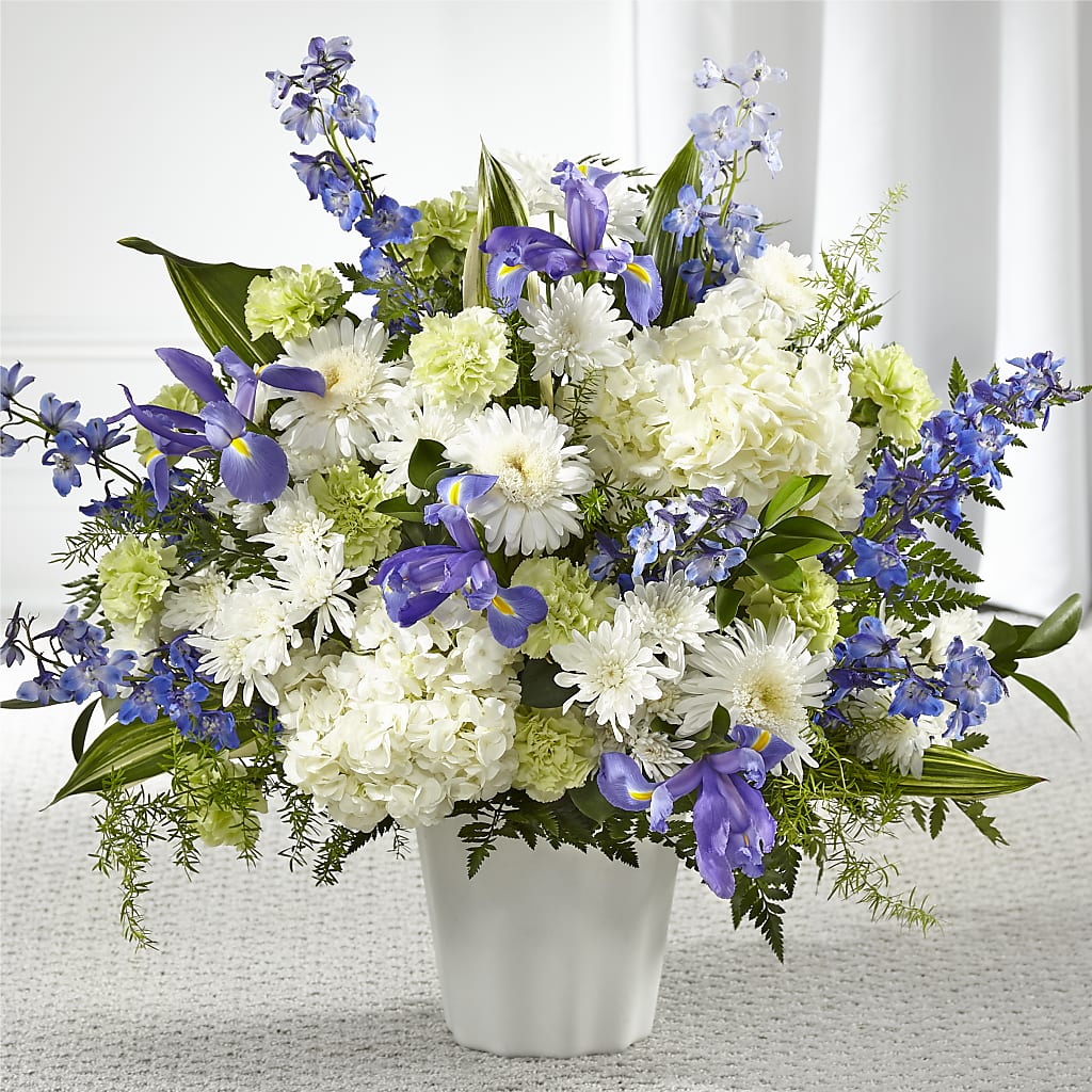 Soft Serenity Floor Basket – Bush Flower Shop, North Augusta SC