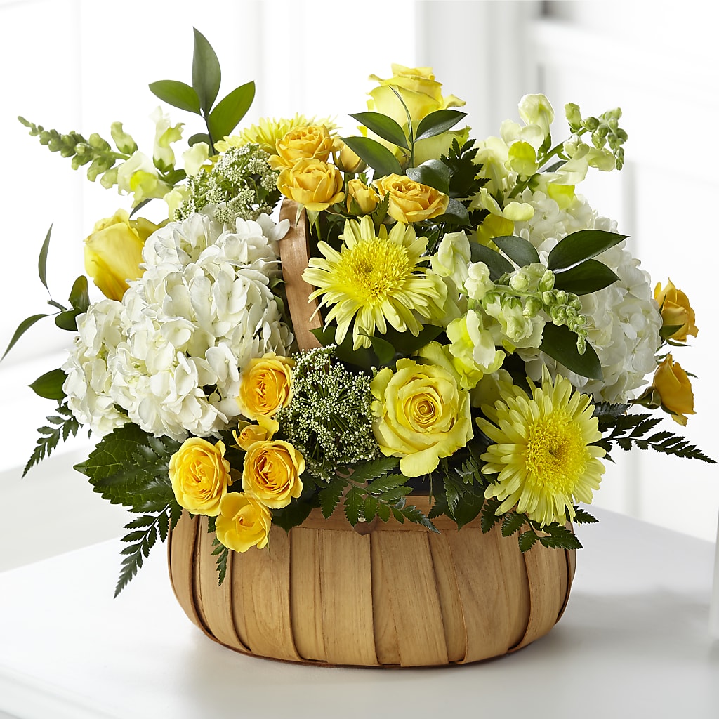 Rustic Remembrance Basket – Bush Flower Shop, North Augusta SC