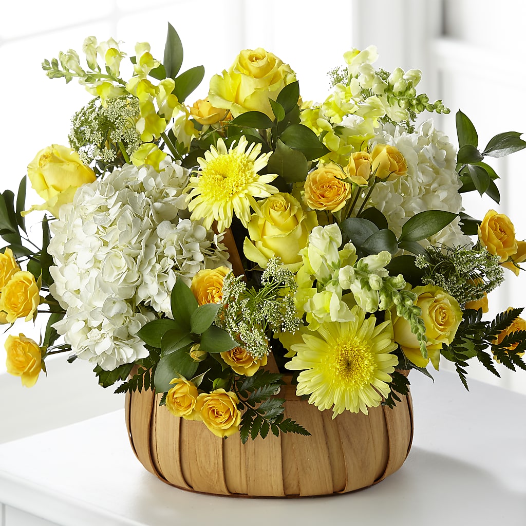 Rustic Remembrance Basket – Bush Flower Shop, North Augusta SC