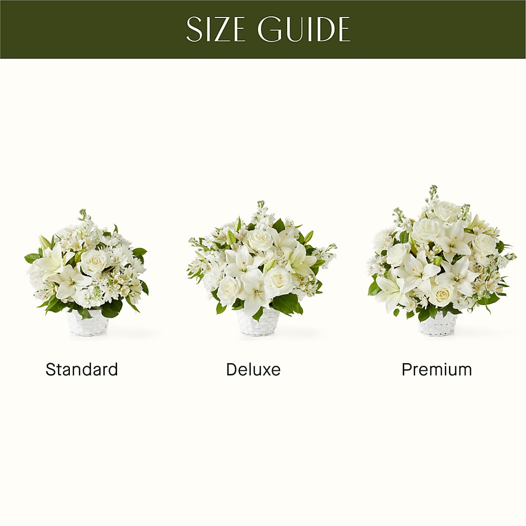 Peaceful Reflections Arrangement – Bush Flower Shop, North Augusta SC