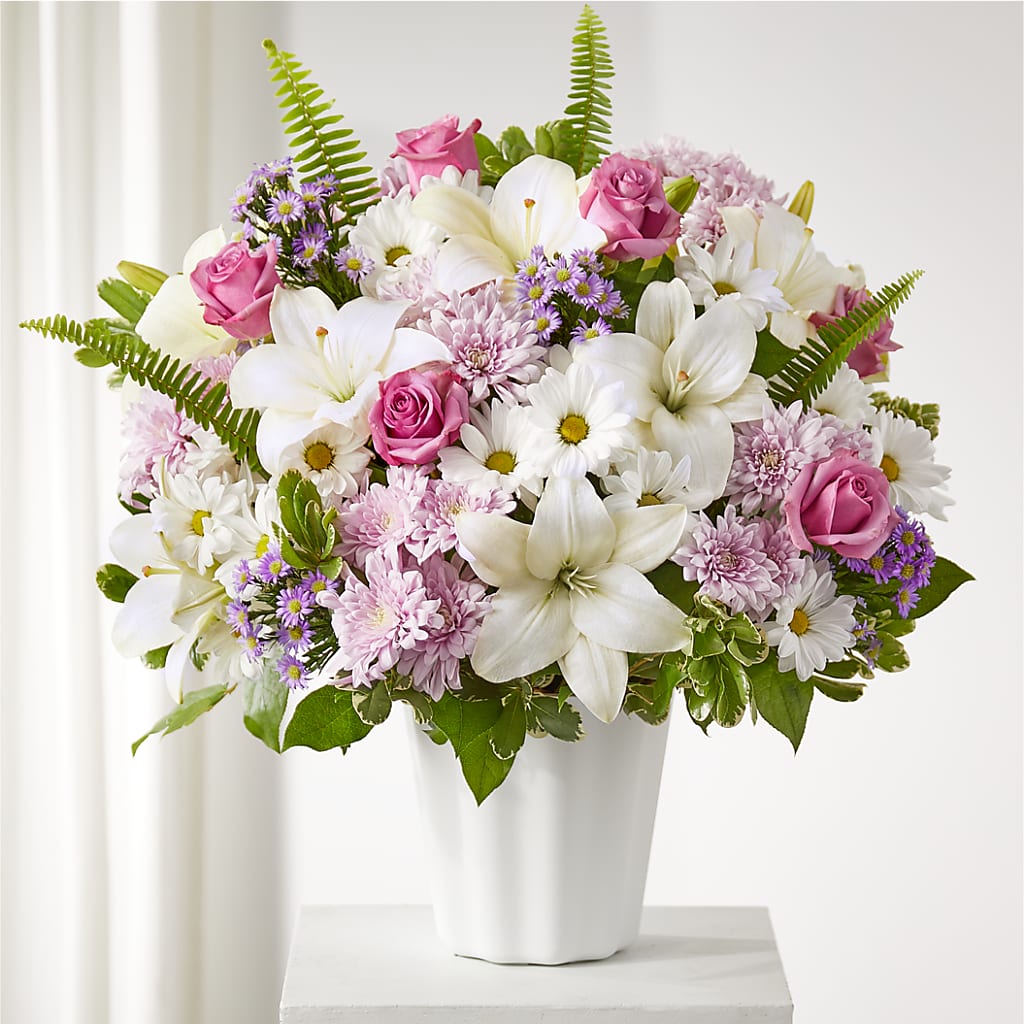 Warmest Thoughts Tabletop Basket – Bush Flower Shop, North Augusta SC