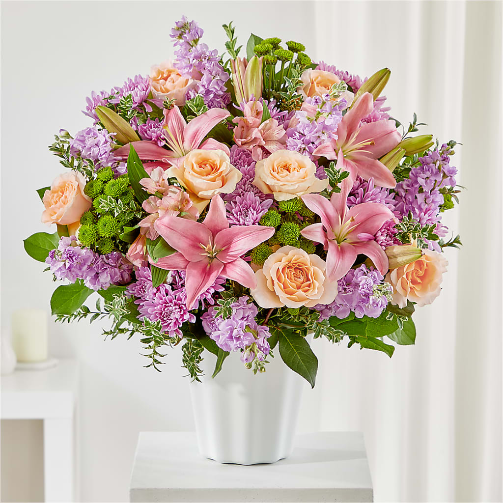 Supportive Embrace Tabletop Basket – Bush Flower Shop, North Augusta SC