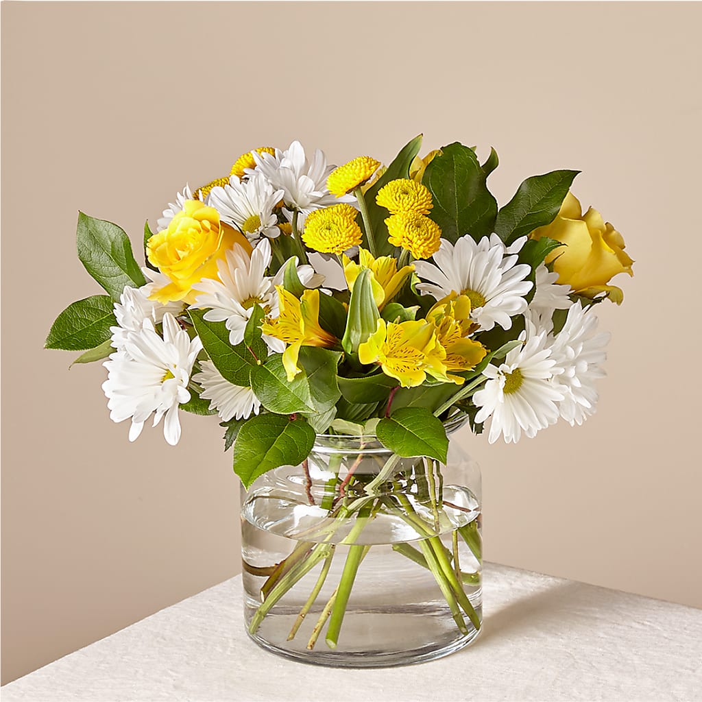 Sunny Sentiments Bouquet – Bush Flower Shop, North Augusta SC