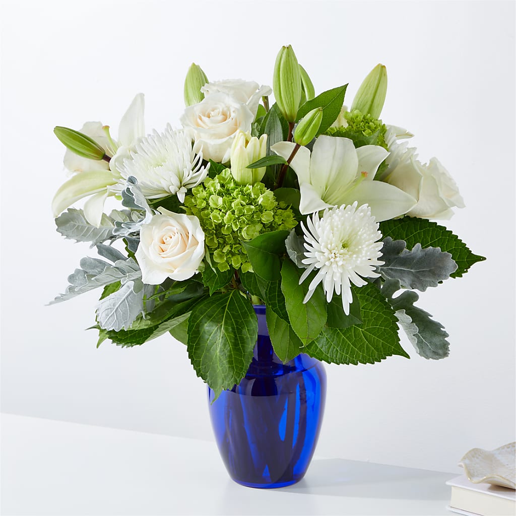 Snowy Dreams Bouquet – Bush Flower Shop, North Augusta SC