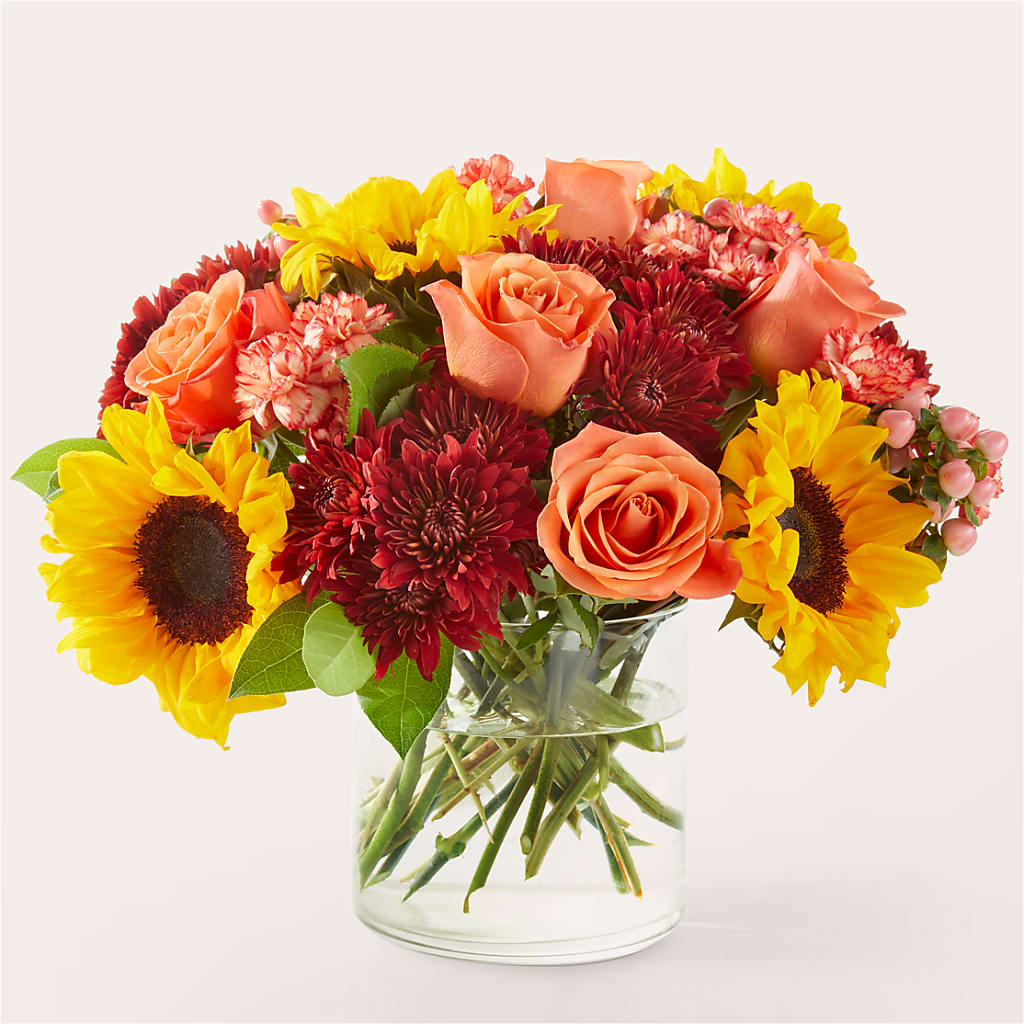September Sunset Bouquet – Bush Flower Shop, North Augusta SC