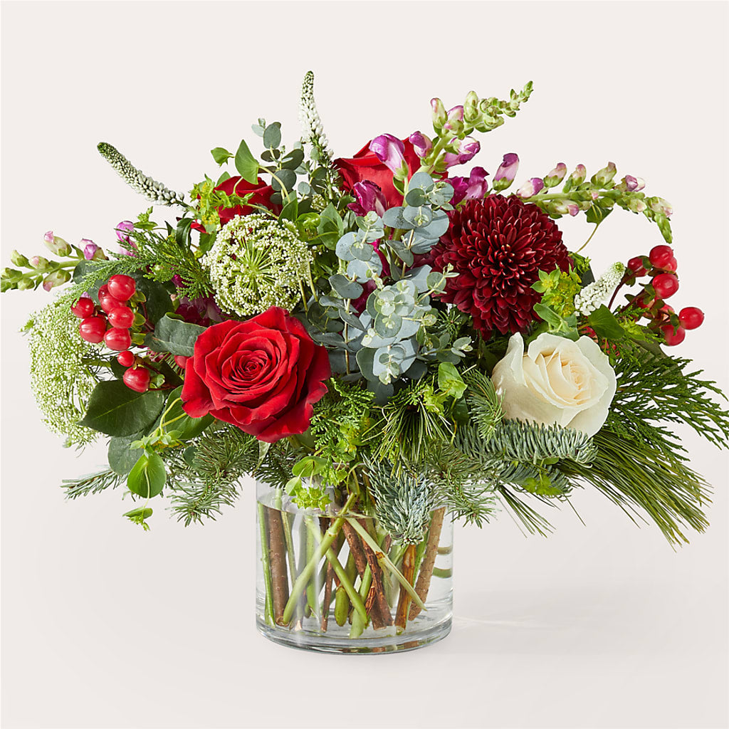 Cranberry Fizz Bouquet – Bush Flower Shop, North Augusta SC