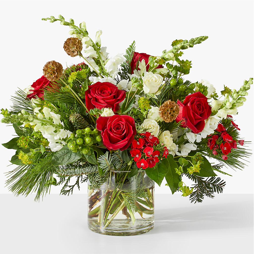 Deck the Halls Bouquet – Bush Flower Shop, North Augusta SC