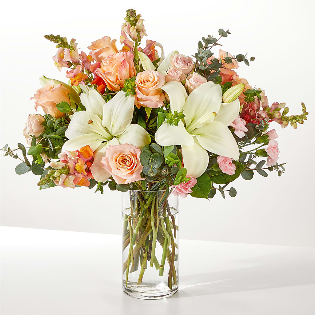 Grapefruit Splash Bouquet – Bush Flower Shop, North Augusta SC