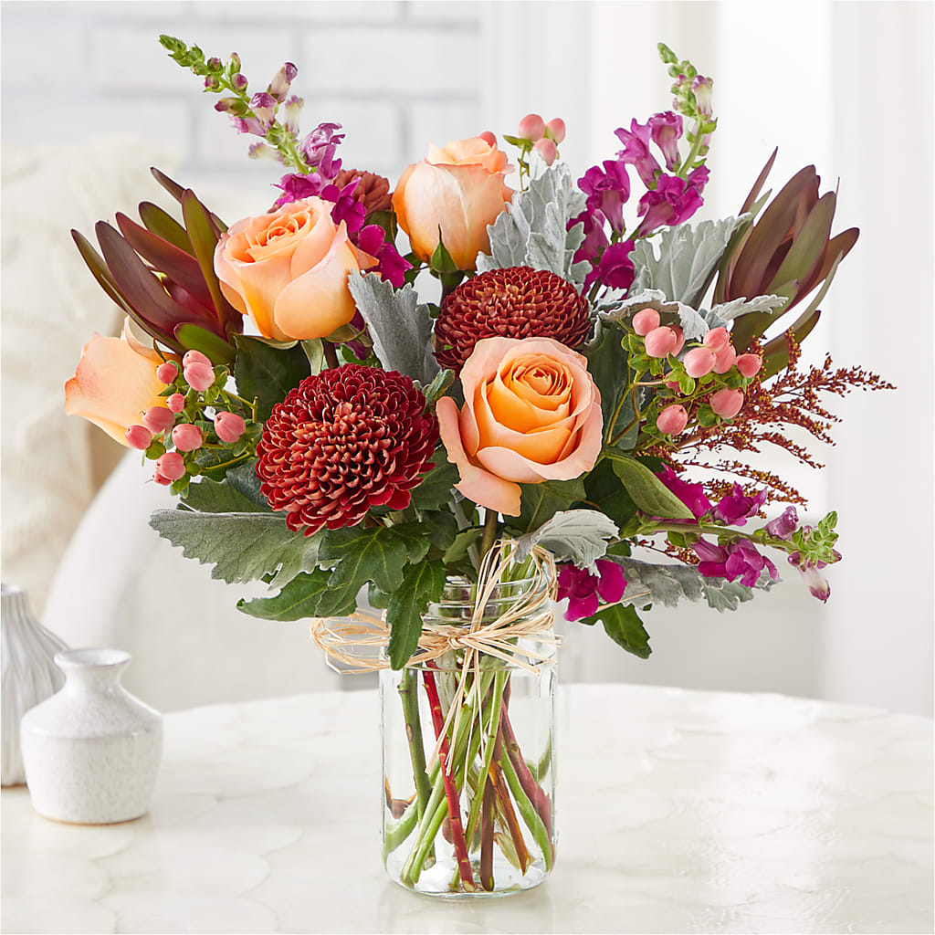 Moody Hues Bouquet – Bush Flower Shop, North Augusta SC
