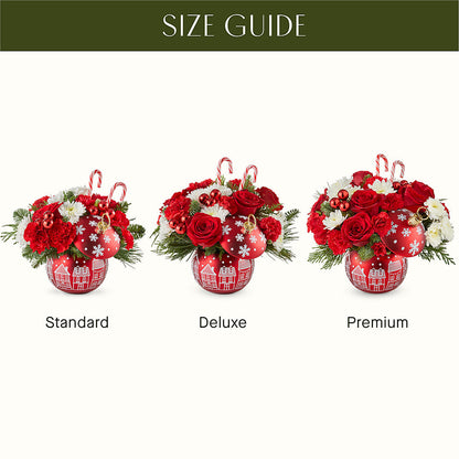 Cheer in the Air Ornament –  Bush Flower Shop, North Augusta SC