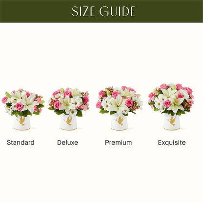 Whispers of Comfort Bouquet –  Bush Flower Shop, North Augusta SC