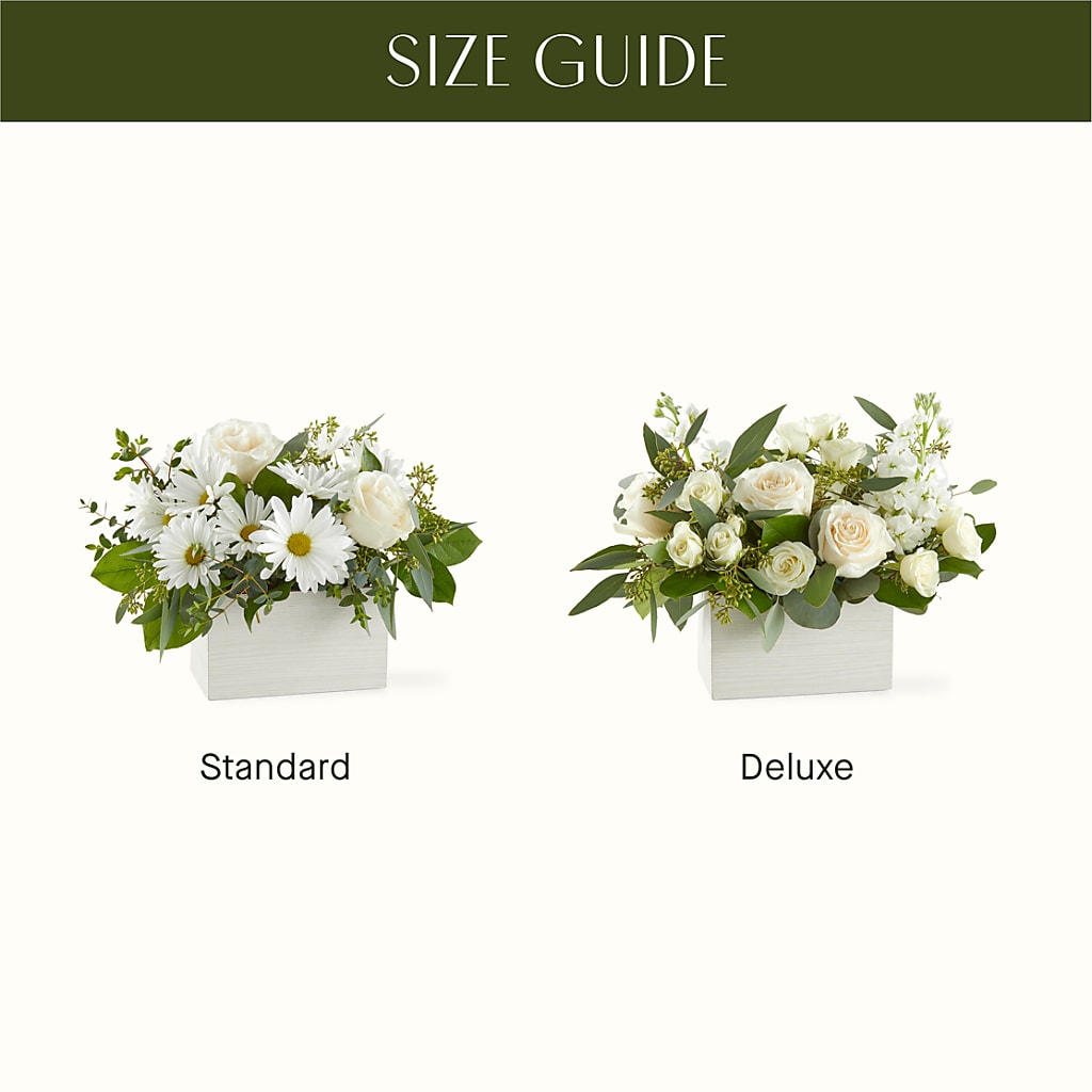Fresh Linen Box Bouquet –  Bush Flower Shop, North Augusta SC