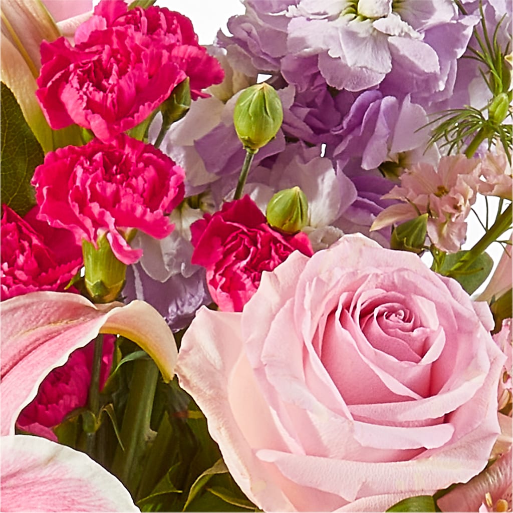 Mauvelous Bouquet –  Bush Flower Shop, North Augusta SC