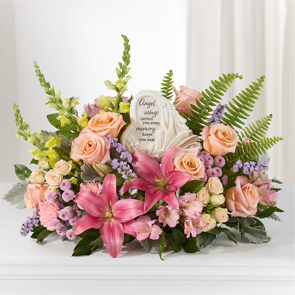 Gentle Light Arrangement –  Bush Flower Shop, North Augusta SC