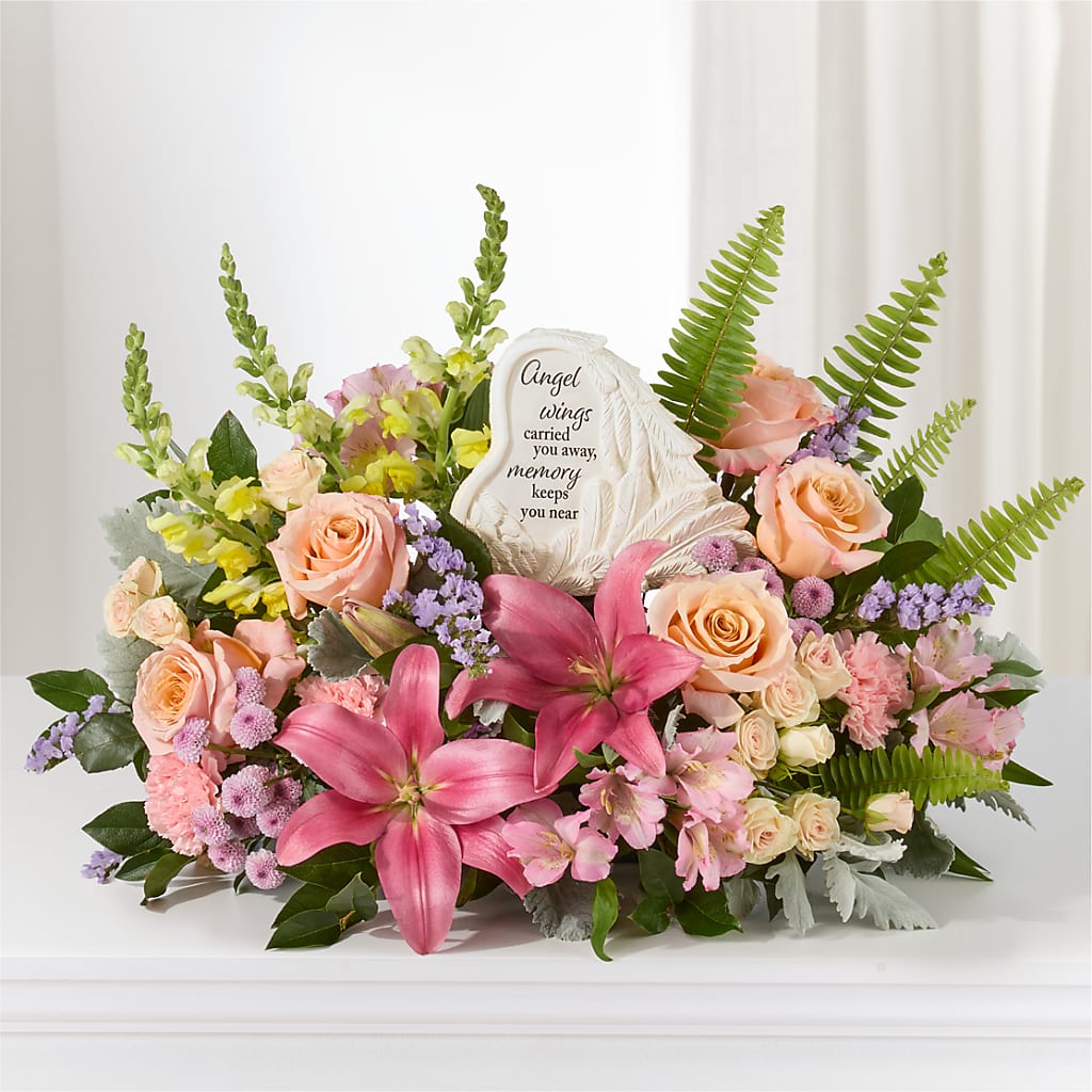 Gentle Light Arrangement –  Bush Flower Shop, North Augusta SC