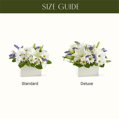 Beyond Blue Box Bouquet –  Bush Flower Shop, North Augusta SC