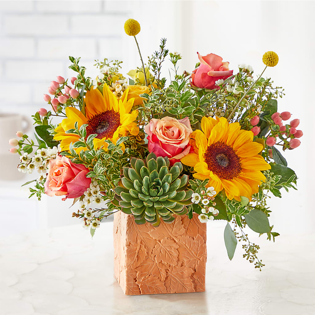 Sunflower Season Bouquet –  Bush Flower Shop, North Augusta SC