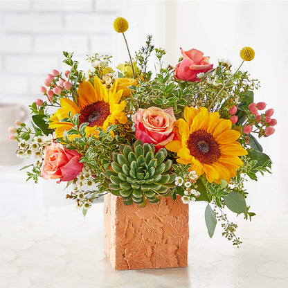 Sunflower Season Bouquet –  Bush Flower Shop, North Augusta SC