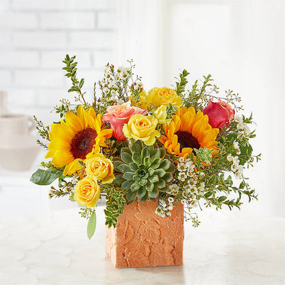 Sunflower Season Bouquet –  Bush Flower Shop, North Augusta SC