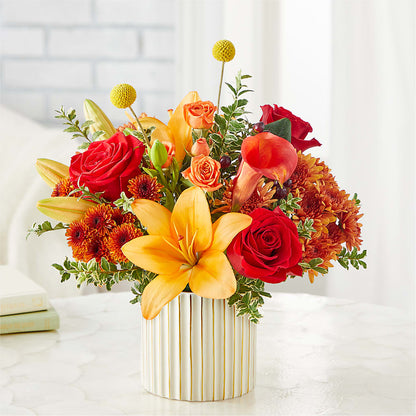 Scarlet Skies Bouquet –  Bush Flower Shop, North Augusta SC