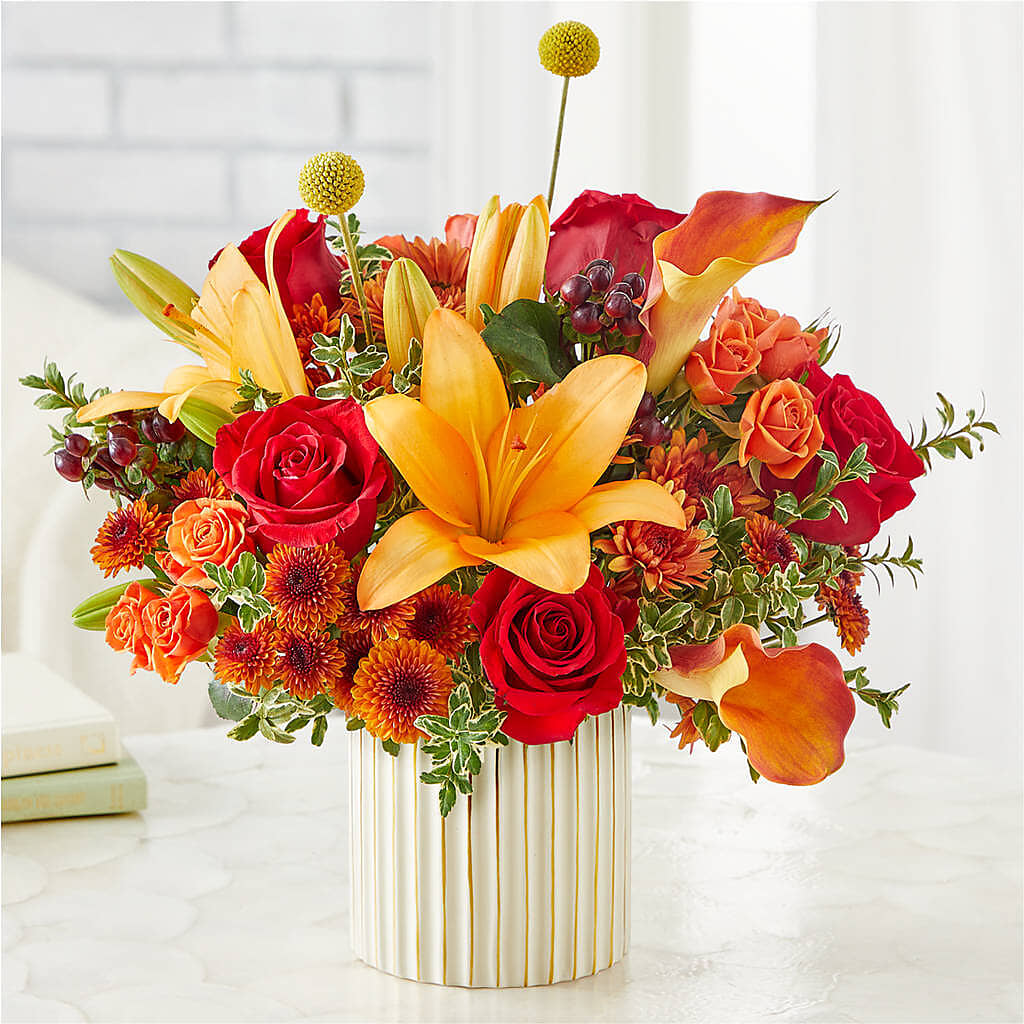 Scarlet Skies Bouquet –  Bush Flower Shop, North Augusta SC