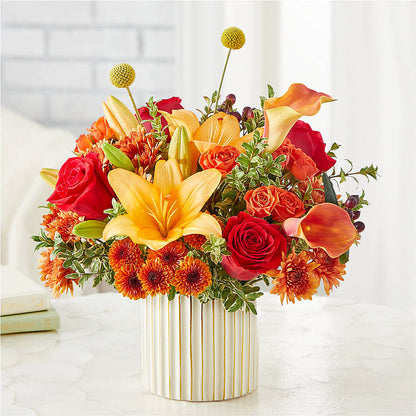 Scarlet Skies Bouquet –  Bush Flower Shop, North Augusta SC