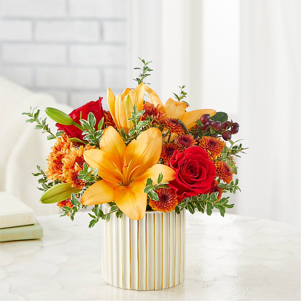 Scarlet Skies Bouquet –  Bush Flower Shop, North Augusta SC