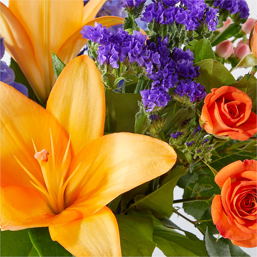 Radiant Citrus Bouquet –  Bush Flower Shop, North Augusta SC