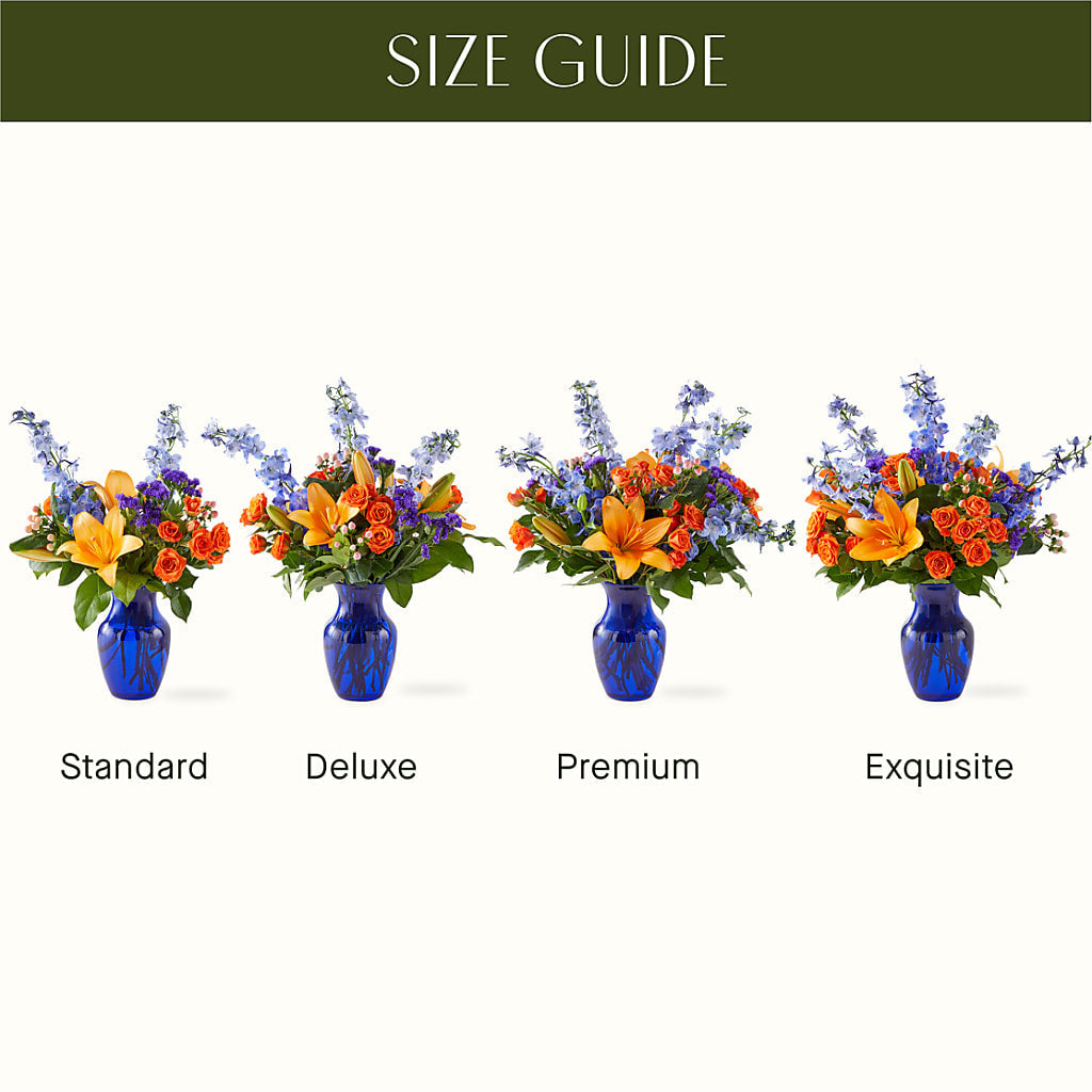 Radiant Citrus Bouquet –  Bush Flower Shop, North Augusta SC