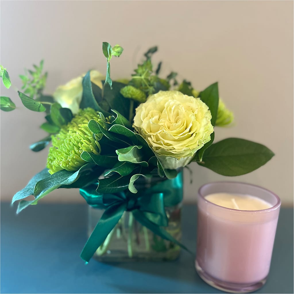 Emerald Forest Bouquet –  Bush Flower Shop, North Augusta SC