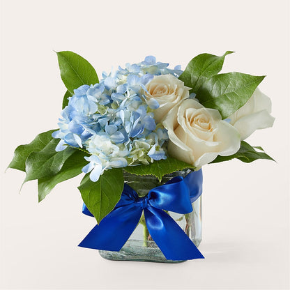 Sky Blue Delight Bouquet –  Bush Flower Shop, North Augusta SC