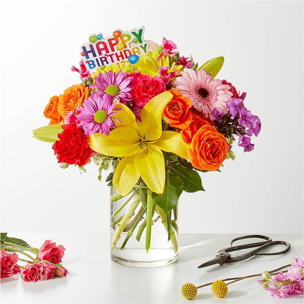 Cue the Confetti - A Florist Original –  Bush Flower Shop, North Augusta SC
