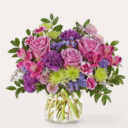 Glass Half Full Bouquet –  Bush Flower Shop, North Augusta SC