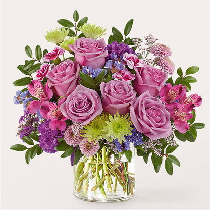 Glass Half Full Bouquet –  Bush Flower Shop, North Augusta SC