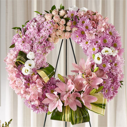 Gift of Warmth Wreath –  Bush Flower Shop, North Augusta SC