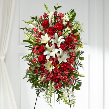 Everlasting Memory Standing Spray –  Bush Flower Shop, North Augusta SC